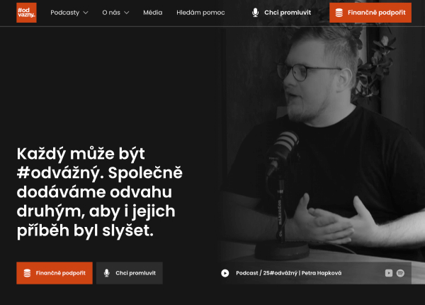 Odvážný